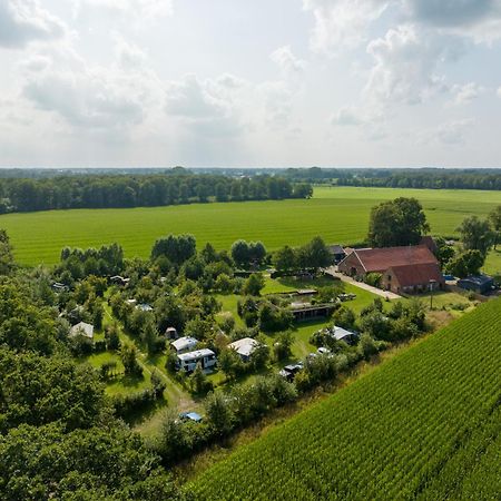Safari Tent 1 Op Wellness Camping En B&B Stoltenborg Meddo Luaran gambar